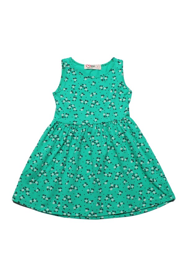 Petit Floral Print Dress GREEN (Girl's Dress)