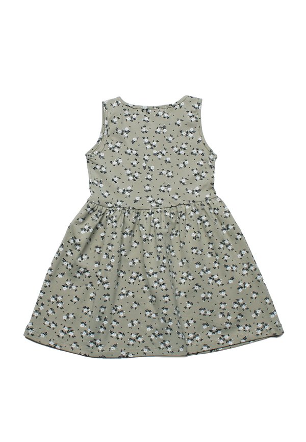 Petit Floral Print Dress GREENISH GREY (Girl's Dress)