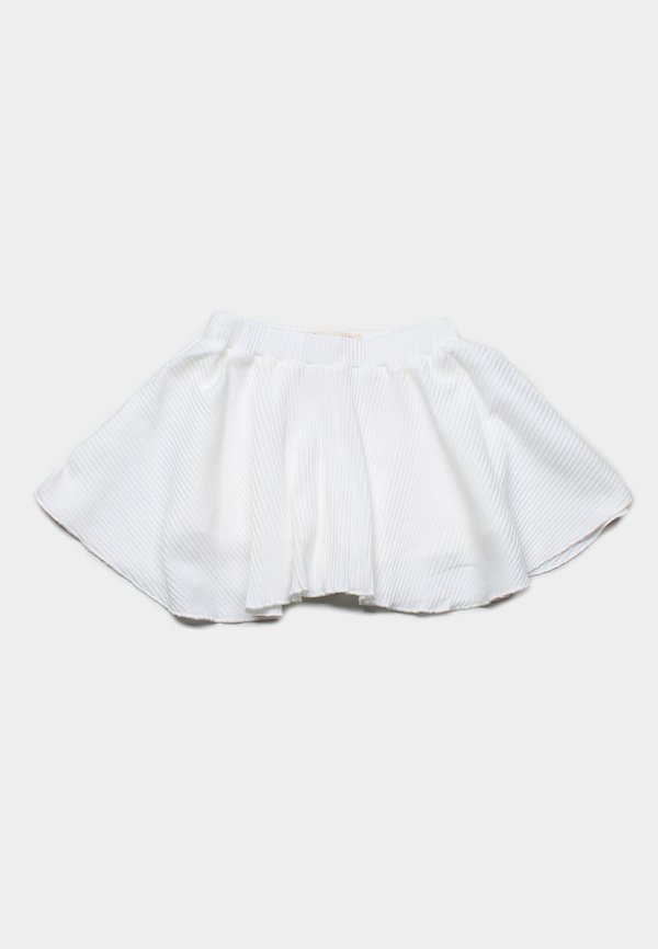 Classic Ribbed Skirt WHITE (Girl's Bottom)