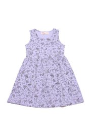 Ditsy Floral Print Dress PURPLE (Girl's Dress)