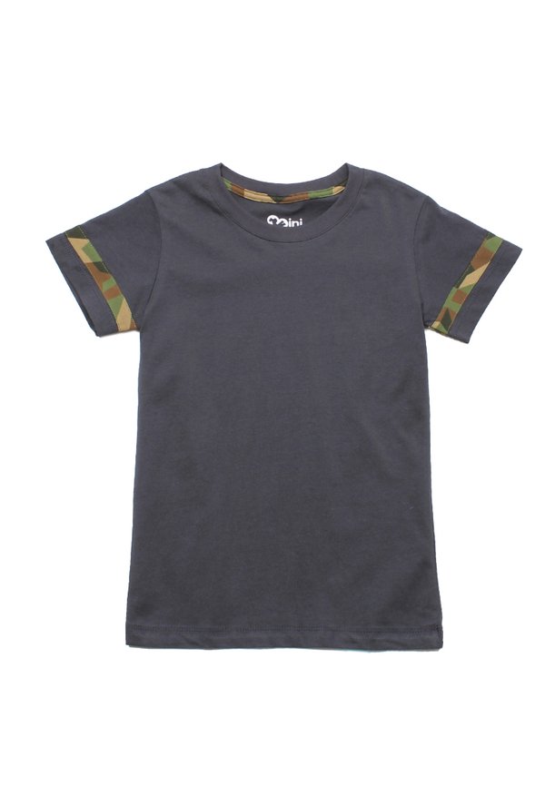 Camo Details T-Shirt GREY (Boy's T-Shirt)
