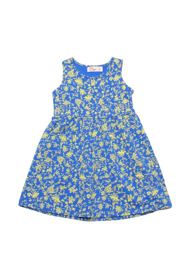 Ditsy Floral Print Dress BLUE (Girl's Dress)