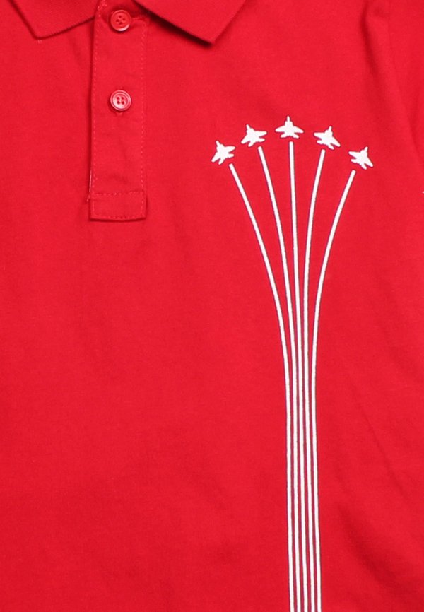 Airshow Premium Polo T-Shirt RED (Boy's T-Shirt)