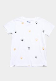 Owl Print T-Shirt WHITE (Boy's T-Shirt)