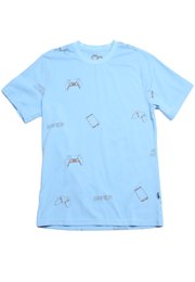 Gaming Prints T-Shirt BLUE (Men's T-Shirt)