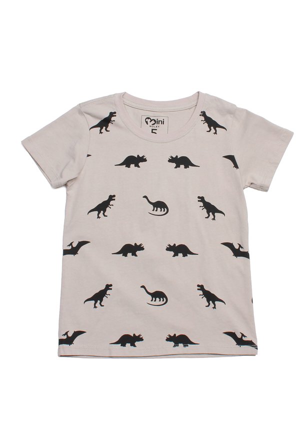 Dino Print T-Shirt GREY (Boy's T-Shirt)