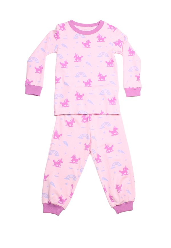 Unicorn Print Pyjamas Set PINK (Kids' Pyjamas)
