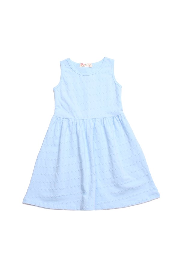 Embroidery Rose Dress BLUE (Girl's Dress)