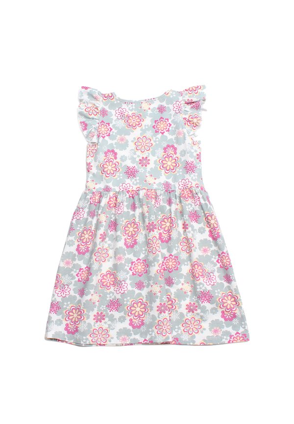 Floral Print with Ribbon Dress PINK (Girl's Dress)