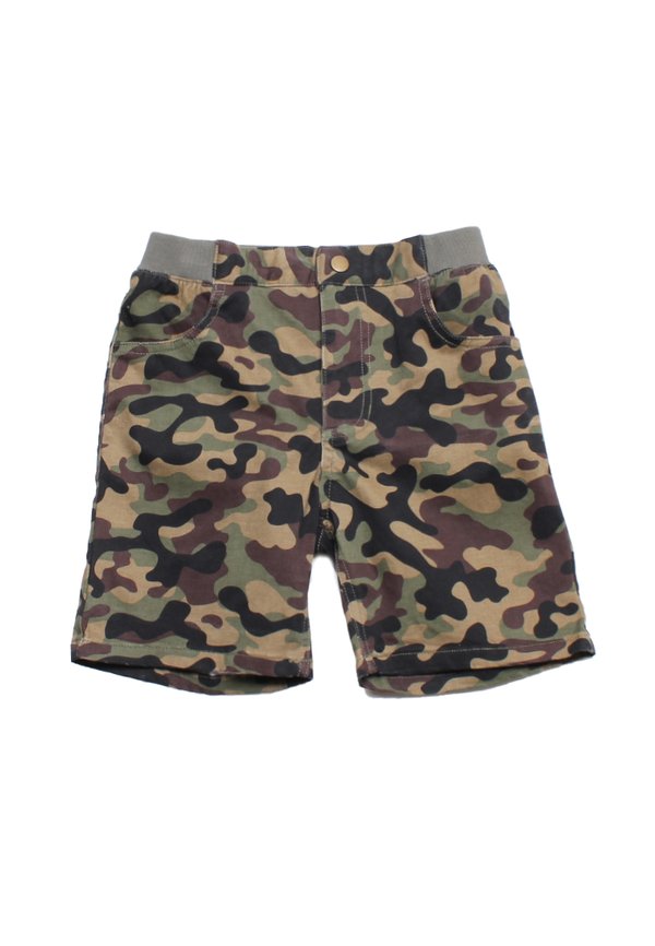 Premium Camo Shorts KHAKI (Boy's Shorts) 