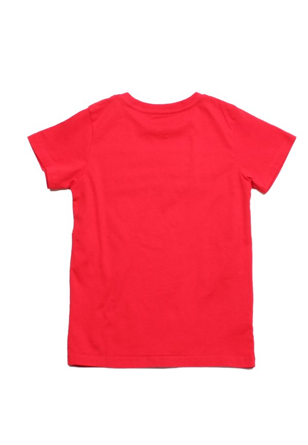 Twin Panel Peranakan Inspired Print T-Shirt RED (Boy's T-Shirt)
