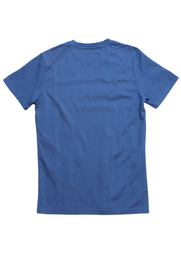 [PRE_ORDER] Twin Panel Peranakan Inspired Print T-Shirt NAVY (Men's T-Shirt)