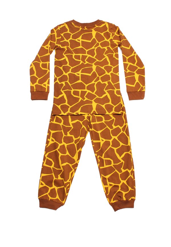 Giraffe Print Pyjamas Set BROWN (Kids' Pyjamas)