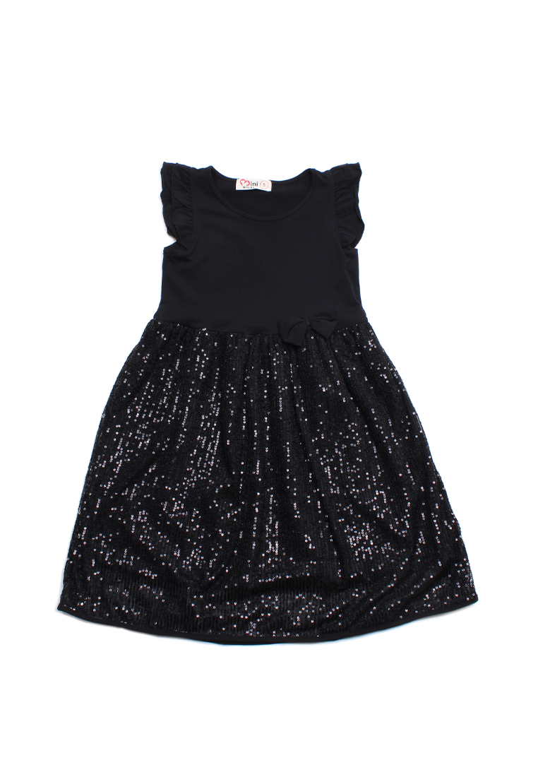 Sequin Premium Party Dress BLACK Girl s Dress