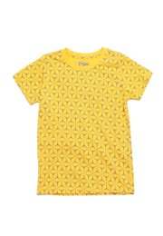Geometric Print Boy's T-Shirt YELLOW
