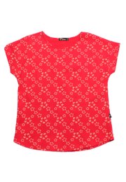 Star Prints Ladies' Blouse RED