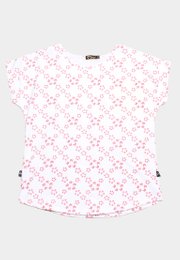 Star Prints Ladies' Blouse WHITE