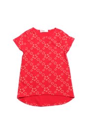 Star Prints Girl's T-Shirt RED