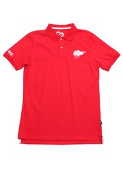 SG Home Map Men's Polo T-Shirt RED