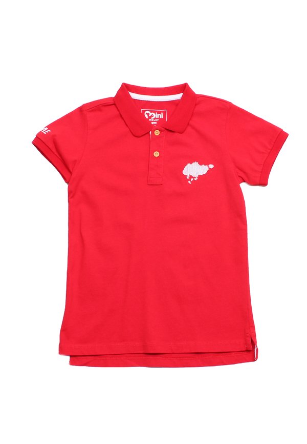 SG Home Map Boy's Polo T-Shirt RED