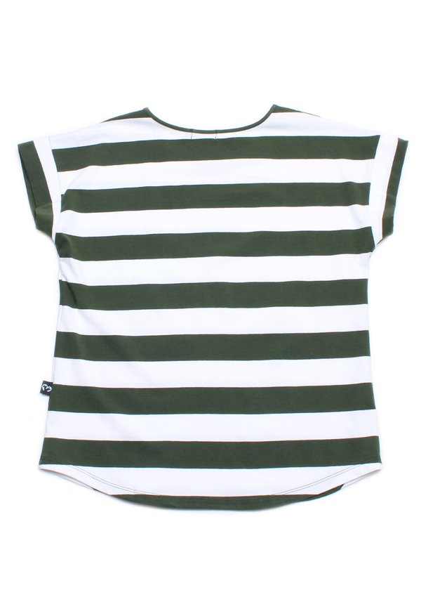 Classic Stripe Ladies' Blouse GREEN