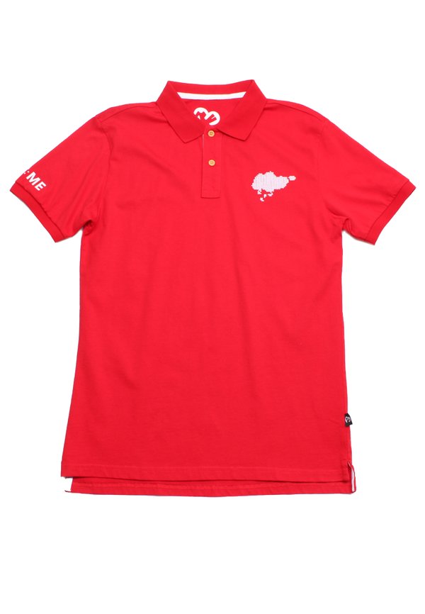 SG Home Map Men's Polo T-Shirt RED