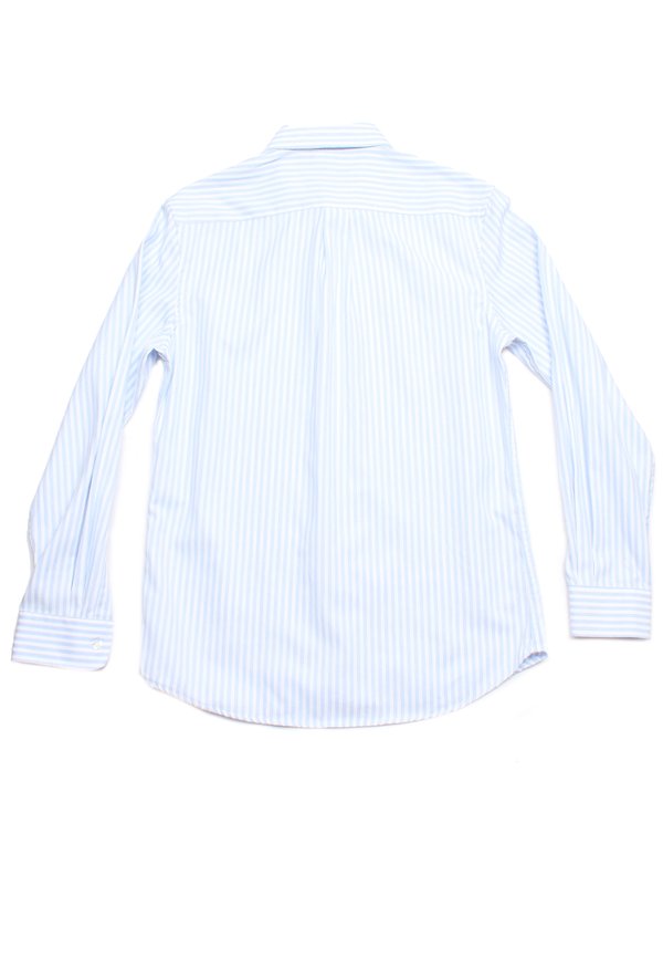 Stripe Premium Long Sleeve Men's Shirt BLUE