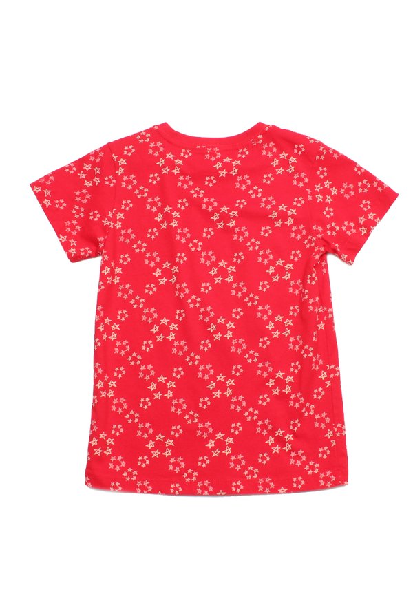 Stars Prints Premium Boy's T-Shirt RED