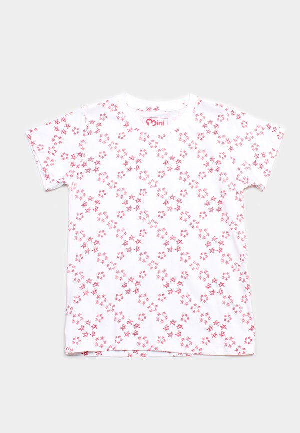 Stars Prints Premium Boy's T-Shirt WHITE