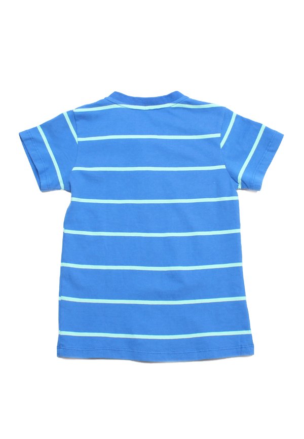 Classic Thin Stripe Premium Boy's Henley T-Shirt BLUE