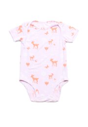 Magical Deer Premium Baby Romper PINK