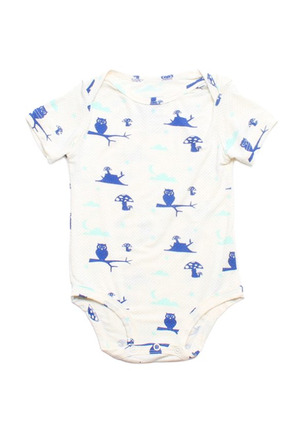 Magical Owl Premium Baby Romper NAVY