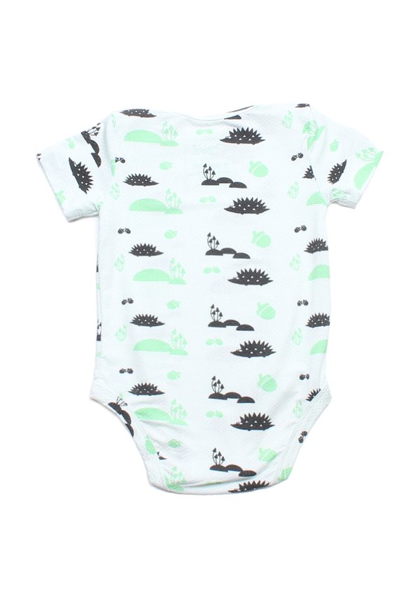 Magical Hedgehog Premium Baby Romper CYAN