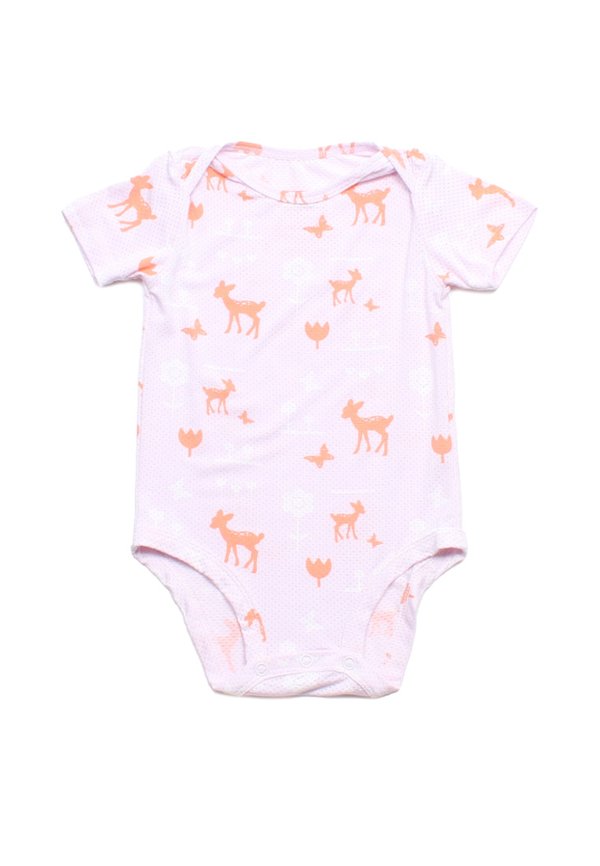 Magical Deer Premium Baby Romper PINK