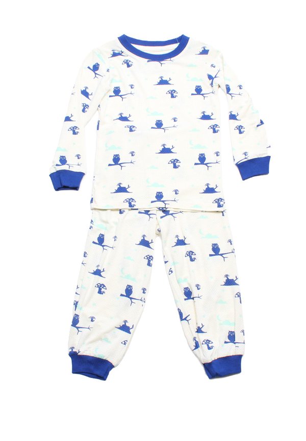 Magical Owl Premium Kids' Pyjamas Set NAVY