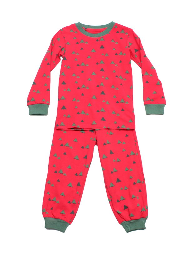 Christmas Prints Premium Kids' Pyjamas Set RED