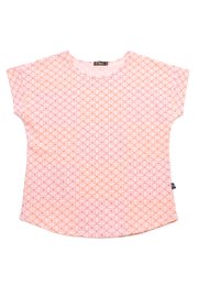 Kueh Bangkit Print Ladies' Blouse PINK