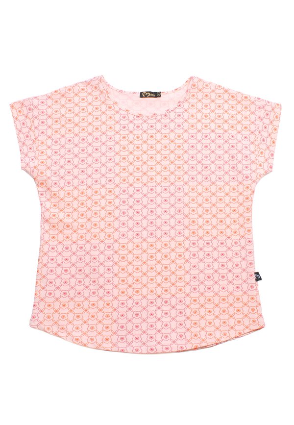 Kueh Bangkit Print Ladies' Blouse PINK