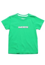 Gaming Awesome Boy's T-Shirt GREEN