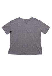 Sashiko Wave Ladies' Blouse GREY