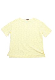 Sashiko Wave Ladies' Blouse YELLOW