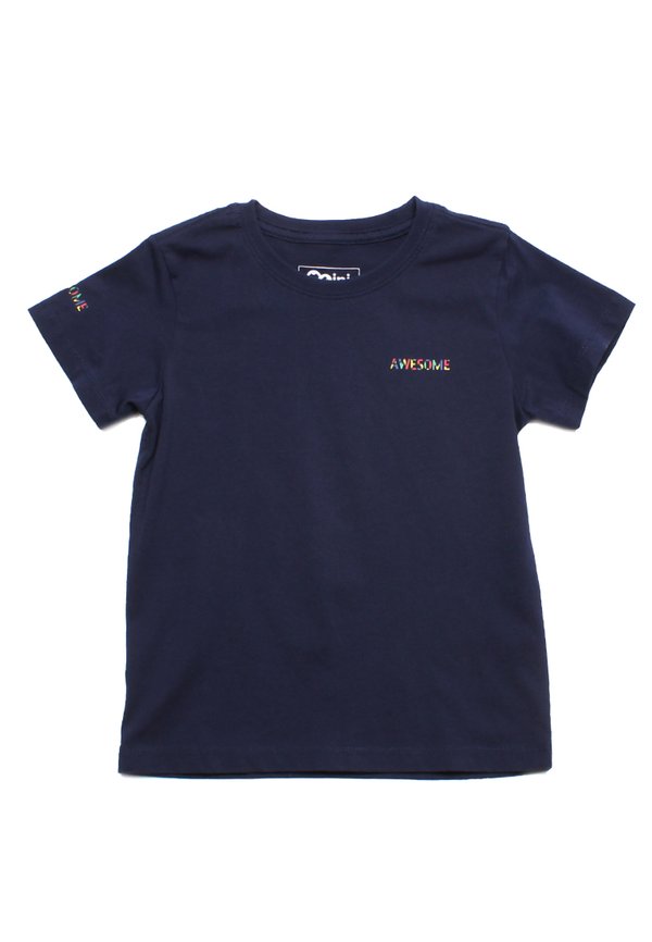 Stained Glass Awesome Boy's T-Shirt NAVY
