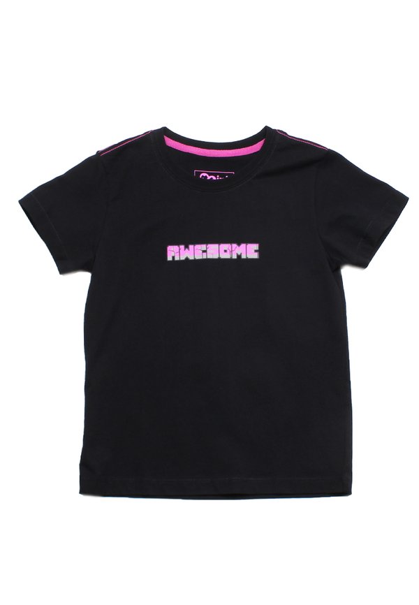 Gaming Awesome Boy's T-Shirt BLACK