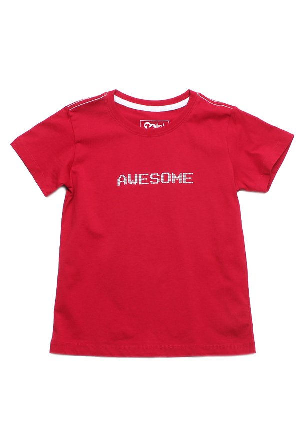 Pixel Awesome Boy's T-Shirt RED