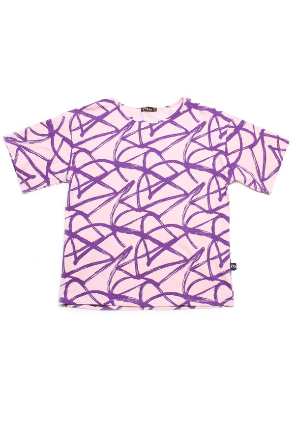 Grunge Art Top Ladies' Blouse PINK