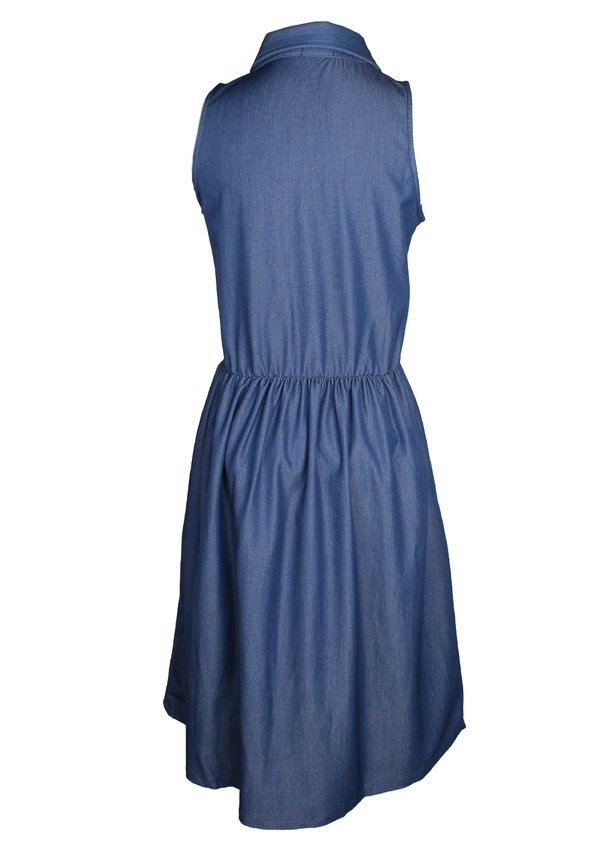Denim Premium Ladies' Shirt Dress NAVY