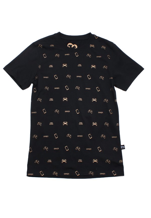 Gaming Prints Men's T-Shirt BLACK