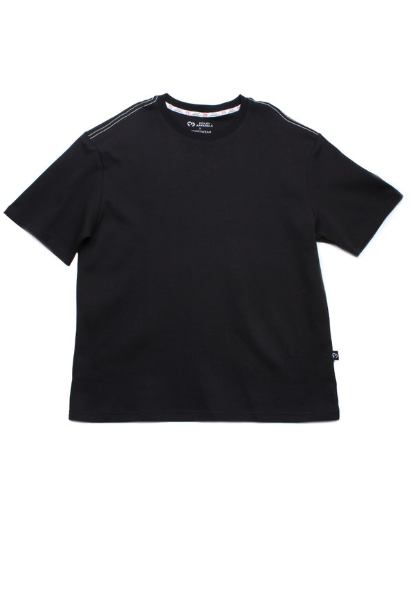 Heavy-weighted Oversized Men's T-Shirt BLACK