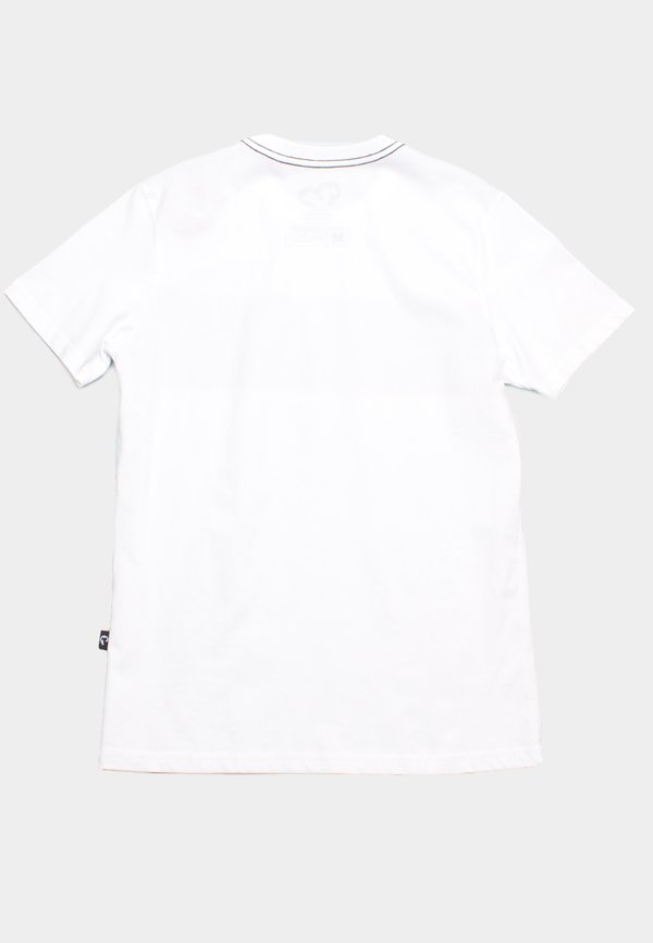 Japanese Motif Panel Prints Men's T-Shirt BLACK