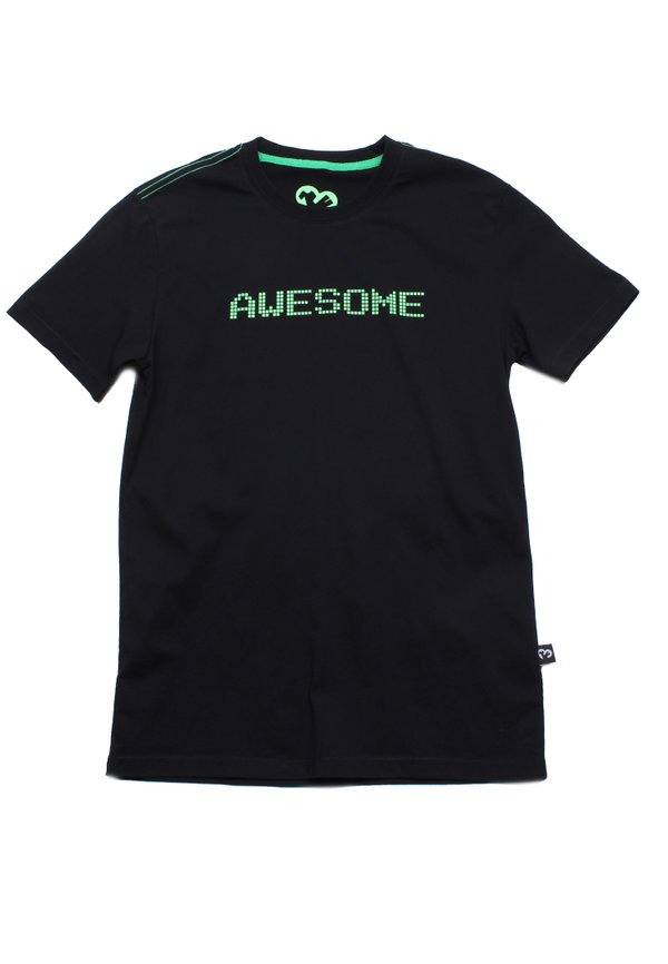 Pixel Awesome Men's T-Shirt BLACK